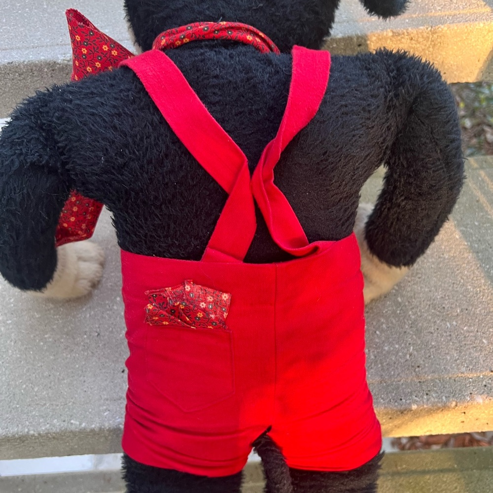Vintage 1970s Mickey Mouse Plush Dancer Toy, Extra Long 44” Disneyana Figure - Picture 14 of 16